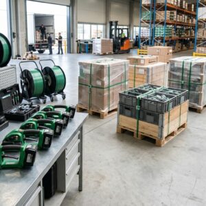 Alternative view of Battery Operated Strapping Machines